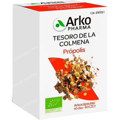 Arkocapsulas Propolis 80 Cápsulas – imagen 2