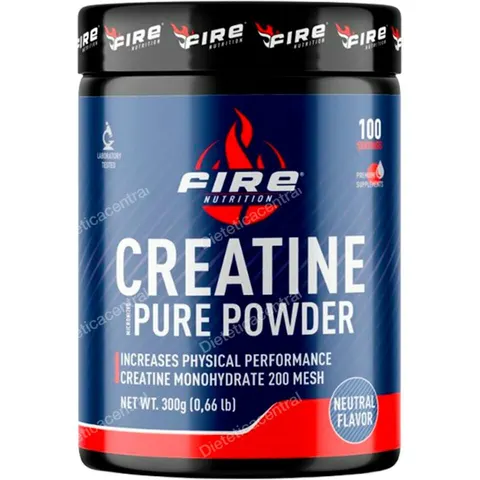 Fire nutrition creatine pure 300gr. – imagen 2