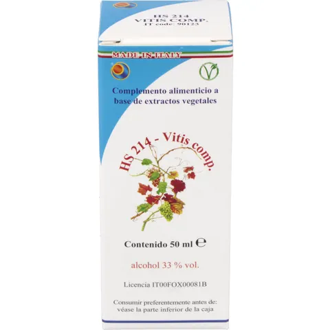 Herboplanet Hs214 Vitis Compositum 50 ml – imagen 2
