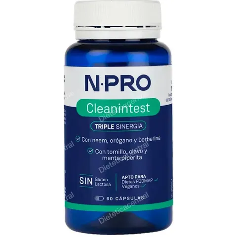 Npro cleanintest 60cap. – imagen 2