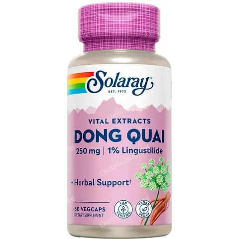 Solaray Dong Quai 60 Cápsulas – imagen 2