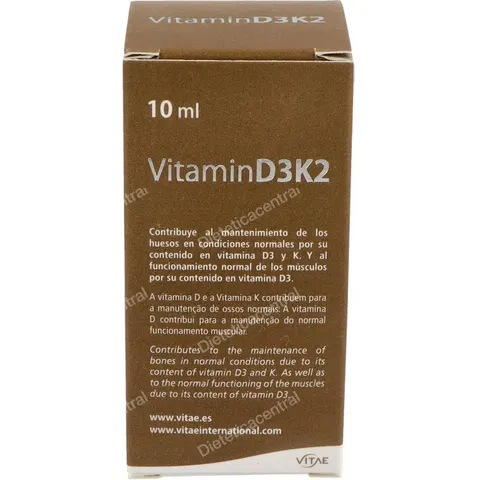 Vitae Vitamin D3K2 10 ml – imagen 3