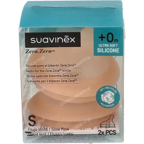 Suavinex Zerozero Colic Tetina Silicona Colic S x2 – imagen 2