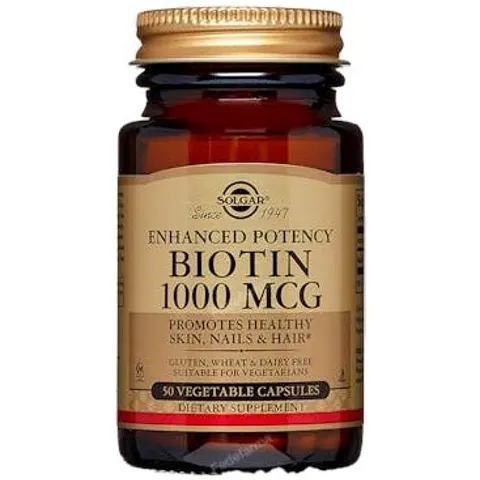 Solgar Biotina 50 Cápsulas Vegetales – imagen 3