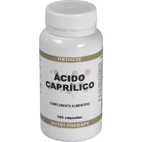 Ortocel nutri-therapy acido caprilico 600mg. 100cap. – imagen 2