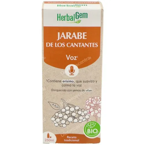 HerbalGem Cantantes Bio 250 ml – imagen 2