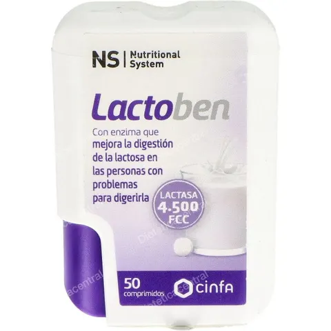 N+S Nature System Lactoben 50 Comprimidos – imagen 3