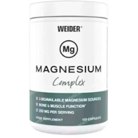 Weider Magnesium Complex 120 Cápsulas – imagen 4