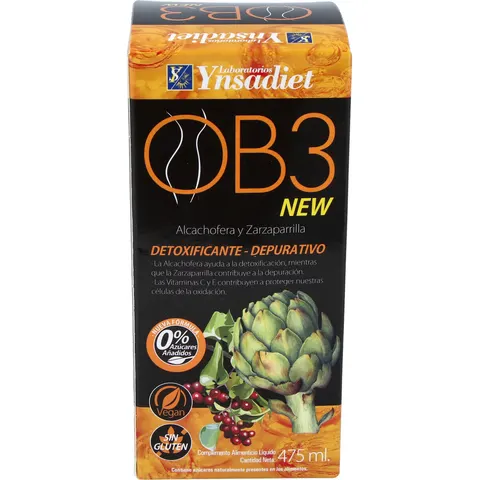 Ynsadiet Ob3 Drenante 475 ml – imagen 3