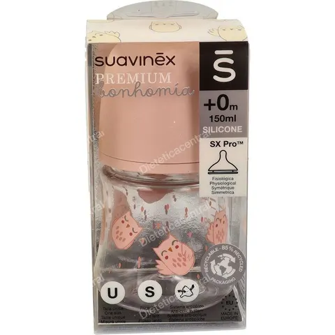 Suavinex Selection Biberão 150ml +0m – imagen 2