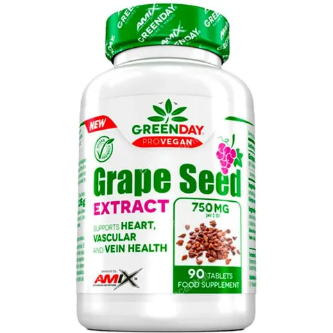 Amix greenday Provegan grape Seed Extract 90 comp – imagen 3