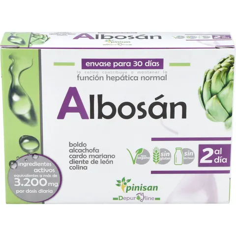 Pinisan Albosán 60 caps – imagen 3