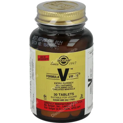 Solgar Formula VM-75 30 Comprimidos – imagen 2