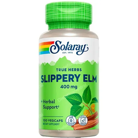 Solaray Slippery Elm 400 mg 100 Cápsulas – imagen 2