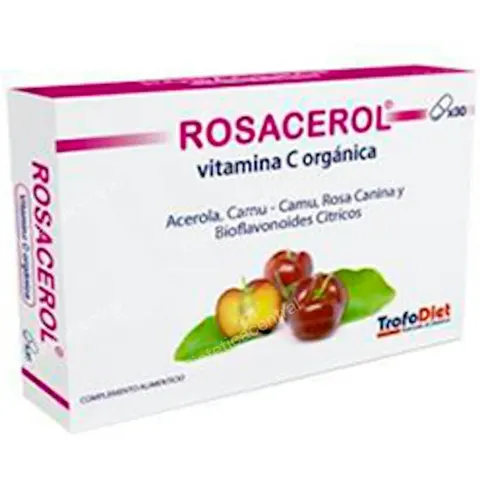 Trofodiet Rosacerol 30 caps – imagen 2