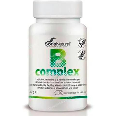 Soria Natural B Complex 30 Comprimidos – imagen 3