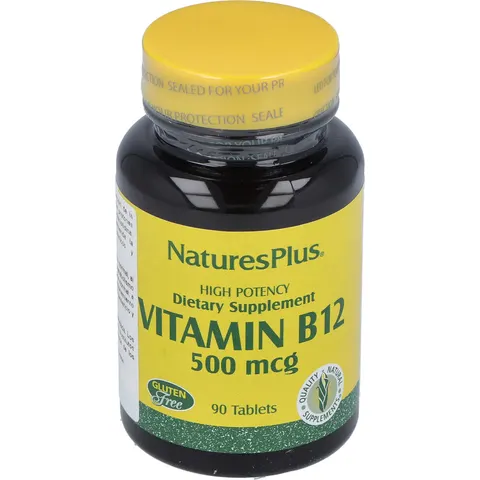 Natures plus vitamina b12 500mcg. 90comp. – imagen 2