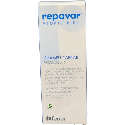 Repavar Atopic Piel Champú Capilar 200ml – imagen 3