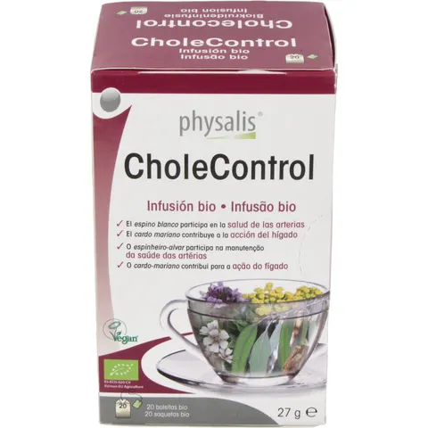 Physalis cholecontrol infusion 20filtros bio – imagen 2