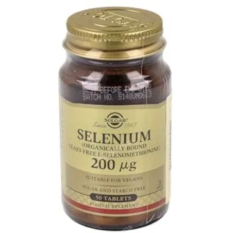 Solgar Selenio 200mcg 50 Caps – imagen 2
