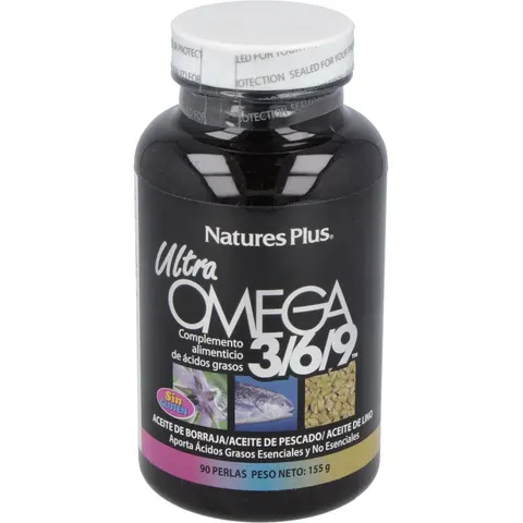NaturesPlus Complemento Ultra Omega 3-6-9 / 90 Capsulas Blandas – imagen 2