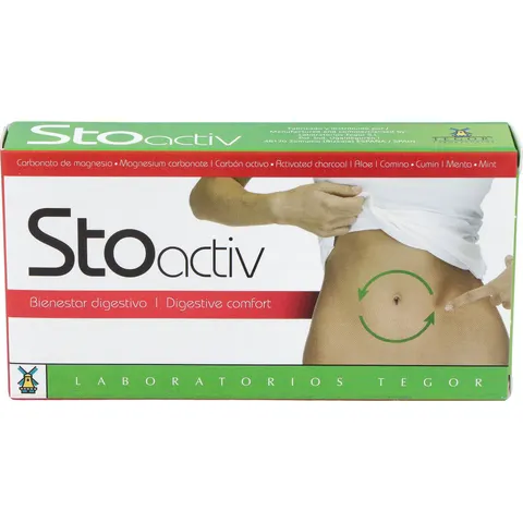 Laboratorios Tegor Sto Activ 40 cápsulas – imagen 2