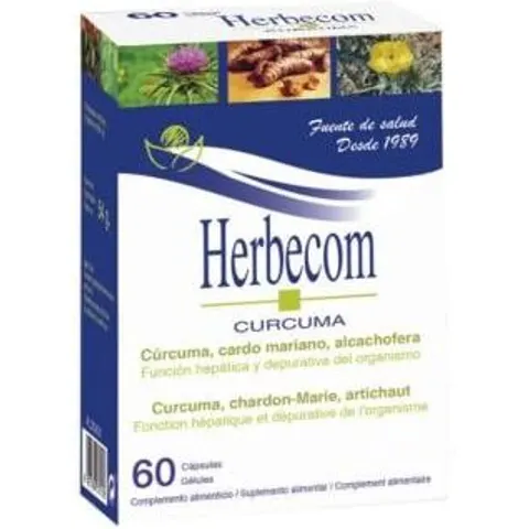 Bioserum herbecom curcuma 60cap. – imagen 2