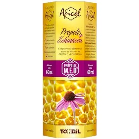 TONGIL Apicol Própolis + Echinácea 60ml – imagen 2
