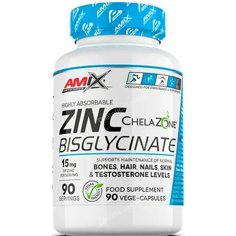 Amix performance zinc bisglycinate 90 vcaps – imagen 2