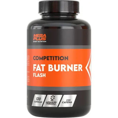 Mega plus Fat Burner Flash Compet 120 Cápsulas – imagen 2