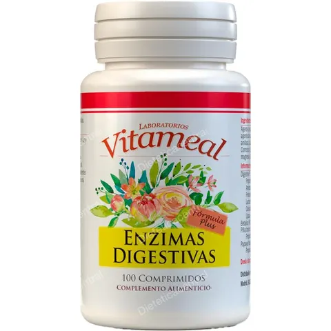 Vitameal Enzimas Digestivas 100 comp – imagen 2