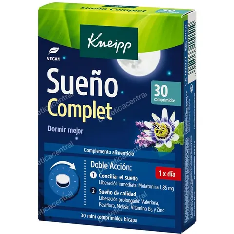 Kneipp Sueño Complet 30 Comp – imagen 3