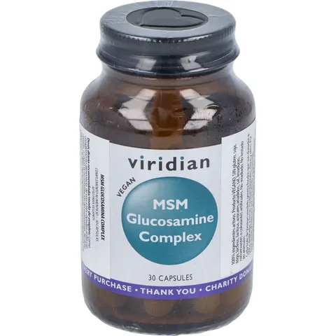 Viridian glucosamina msm 30cap.veg. – imagen 2