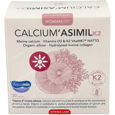 Intersa calcium asimil k2 30sbrs. – imagen 2