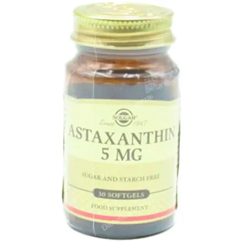Solgar Astaxantin 5 mg 30 Perlas – imagen 2