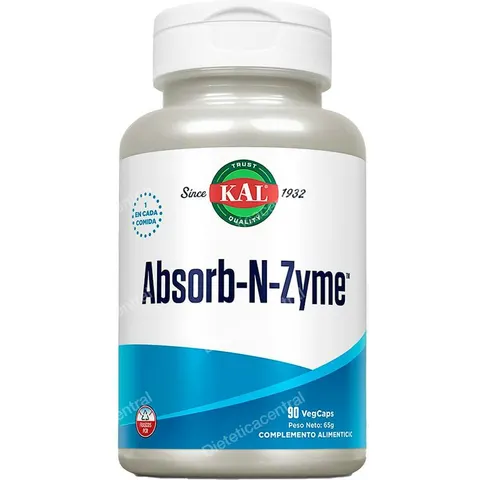 Kal Absorb-N-Zyme 90 Tabs – imagen 2