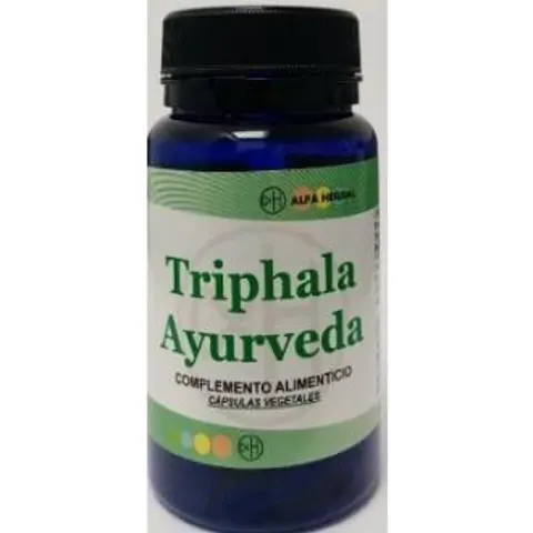 Alfa herbal triphala ayurveda 60vcaps. – imagen 2