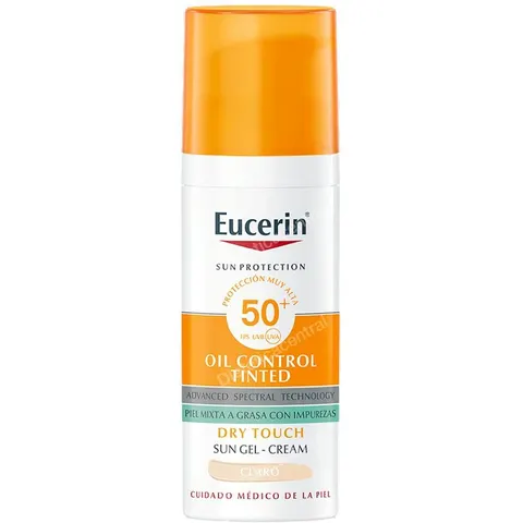 Eucerin face oil control dry gel spf50+ light – imagen 4