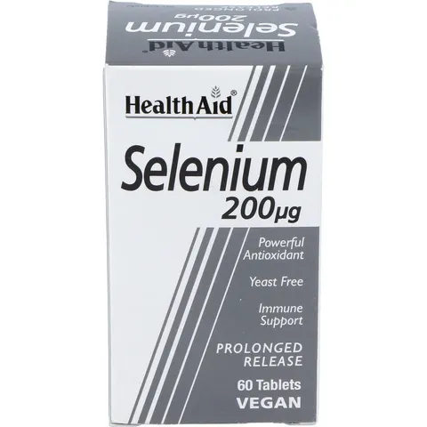 HealthAid Selenium 200 mg 60 Tabletas – imagen 2