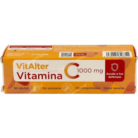 Laboratorios Alter Vitamina C 1000 Mg 20 Efervescentes – imagen 2
