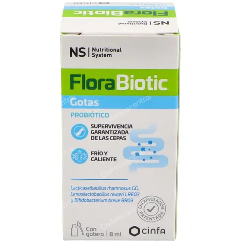 Ns Nutritional System NS Florabiotic Gotas 8 ml – imagen 2