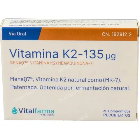 Vitalfarma vitamina k2-7 30comp. – imagen 2