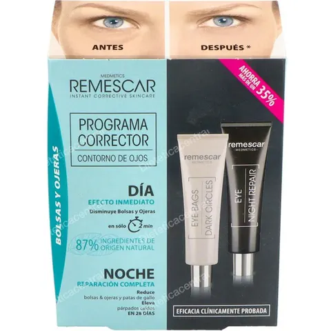 Remescar programa corrector contorno ojos 2x8ml. – imagen 3