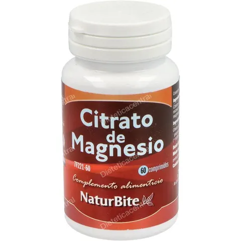 Naturbite Citrato de Magnesio 60comp – imagen 2