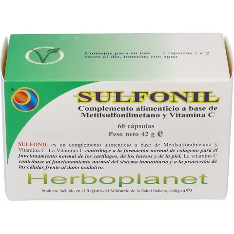 Herboplanet Sulfonil 60 Cápsulas – imagen 2