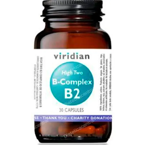 Viridian Complejo B High Two 30 VCaps – imagen 2