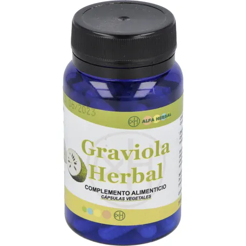 Alfa Herbal Graviola 60 Cápsulas – imagen 2