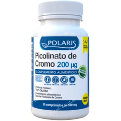 Polaris Picolinato Cromo 50 Tabs – imagen 2