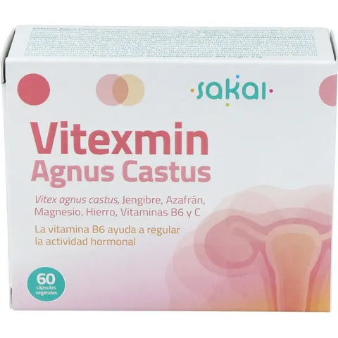 Sakai vitexmin agnus castus 60cap. – imagen 2