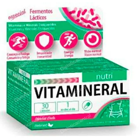 Dietmed vitamineral nutri 30cap. – imagen 2